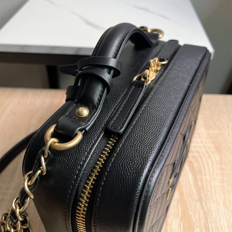 Chanel Medium Filigree Makeup Case