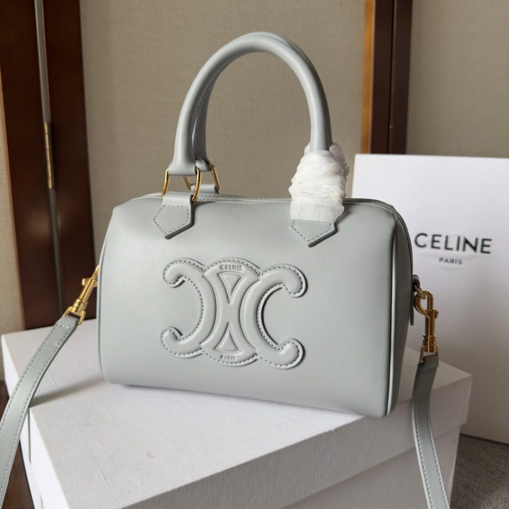 CELINE Small Boston Bag in Smooth Calfskin