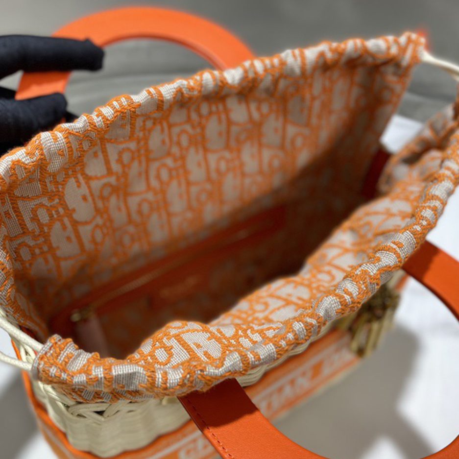 Lady DIOR Wicker Bag(high-end grade)