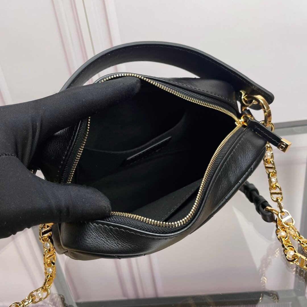 Small Dior Caro top handle camera bag