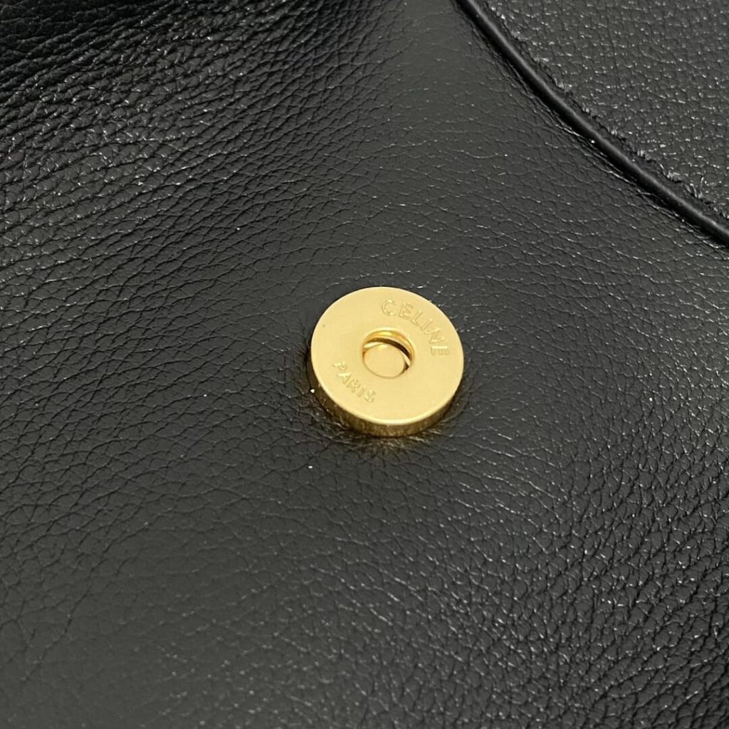 CELINE Medium POLLY bag in soft calfskin