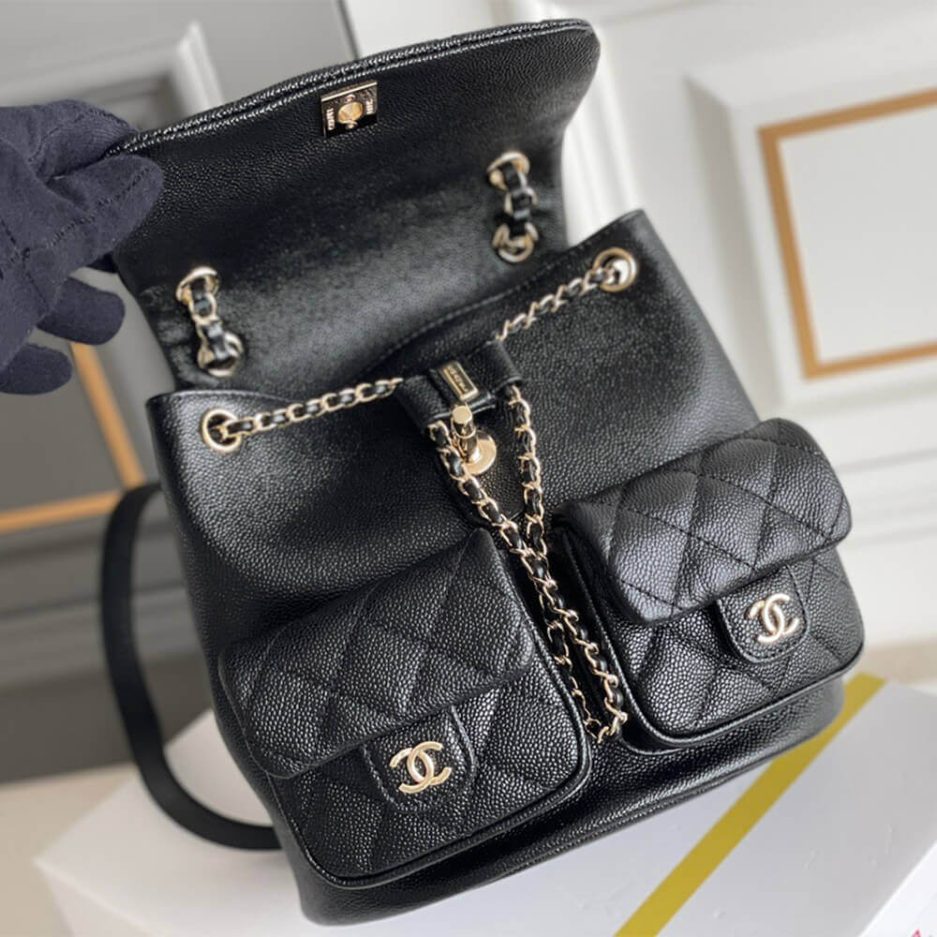 CHANEL Caviar Backpack