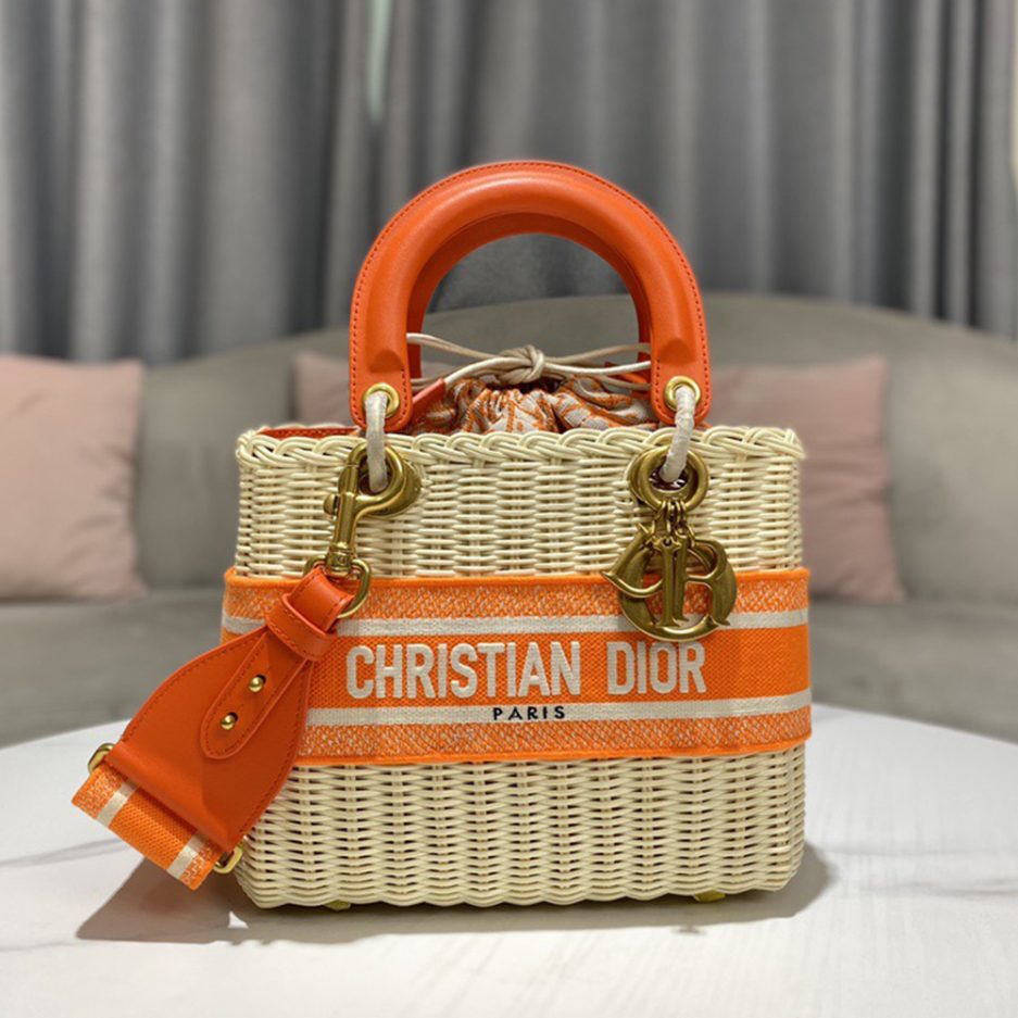 Lady DIOR Wicker Bag(high-end grade)