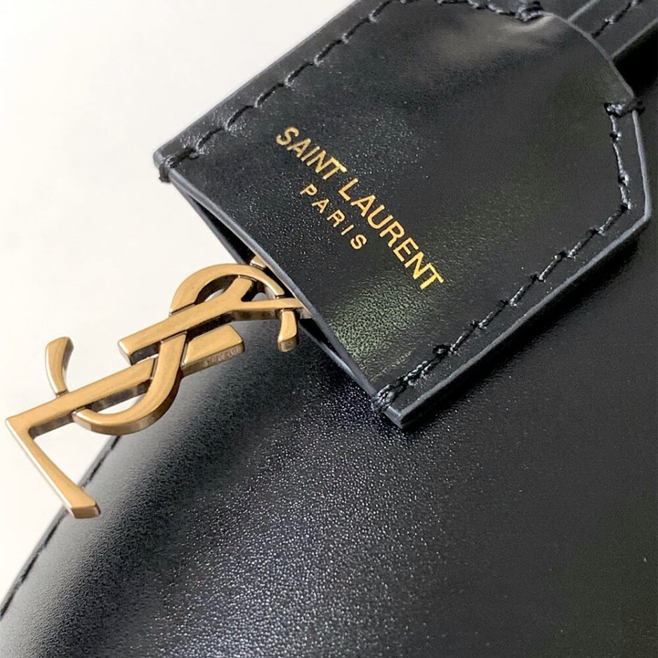 MINI TOY SHOPPING SAINT LAURENT IN BOX LEATHER
