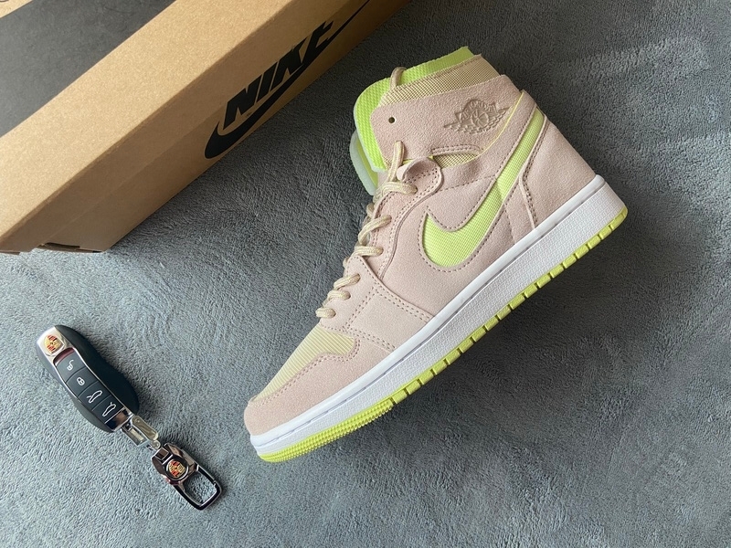 LJR Batch Air Jordan 1 High Zoom CMFT Lemon Twist (W) CT0979-200