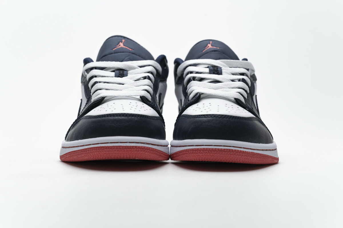 Air Jordan 1 Low Obsidian Ember Glow 553558-481
