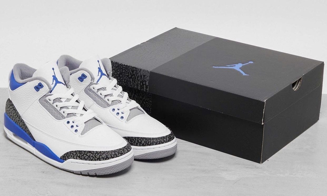 Air Jordan 3 Retro Racer Blue CT8532-145