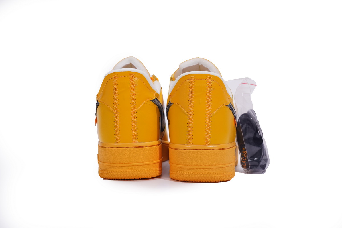 Nike Air Force 1 Low OFF-WHITE University Gold Metallic Silver DD1876-700