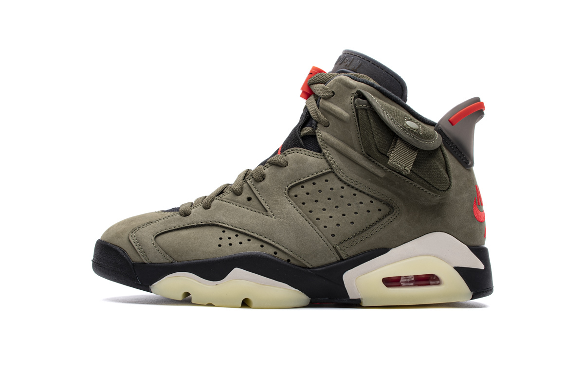 Air Jordan 6 Retro Travis Scott Olive CN1084-200