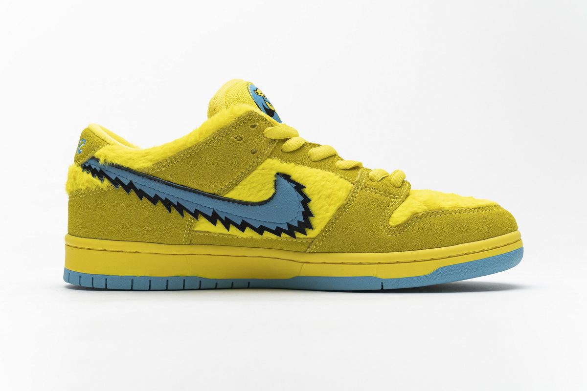 Nike SB Dunk Low Grateful Dead Bears Opti Yellow CJ5378-700