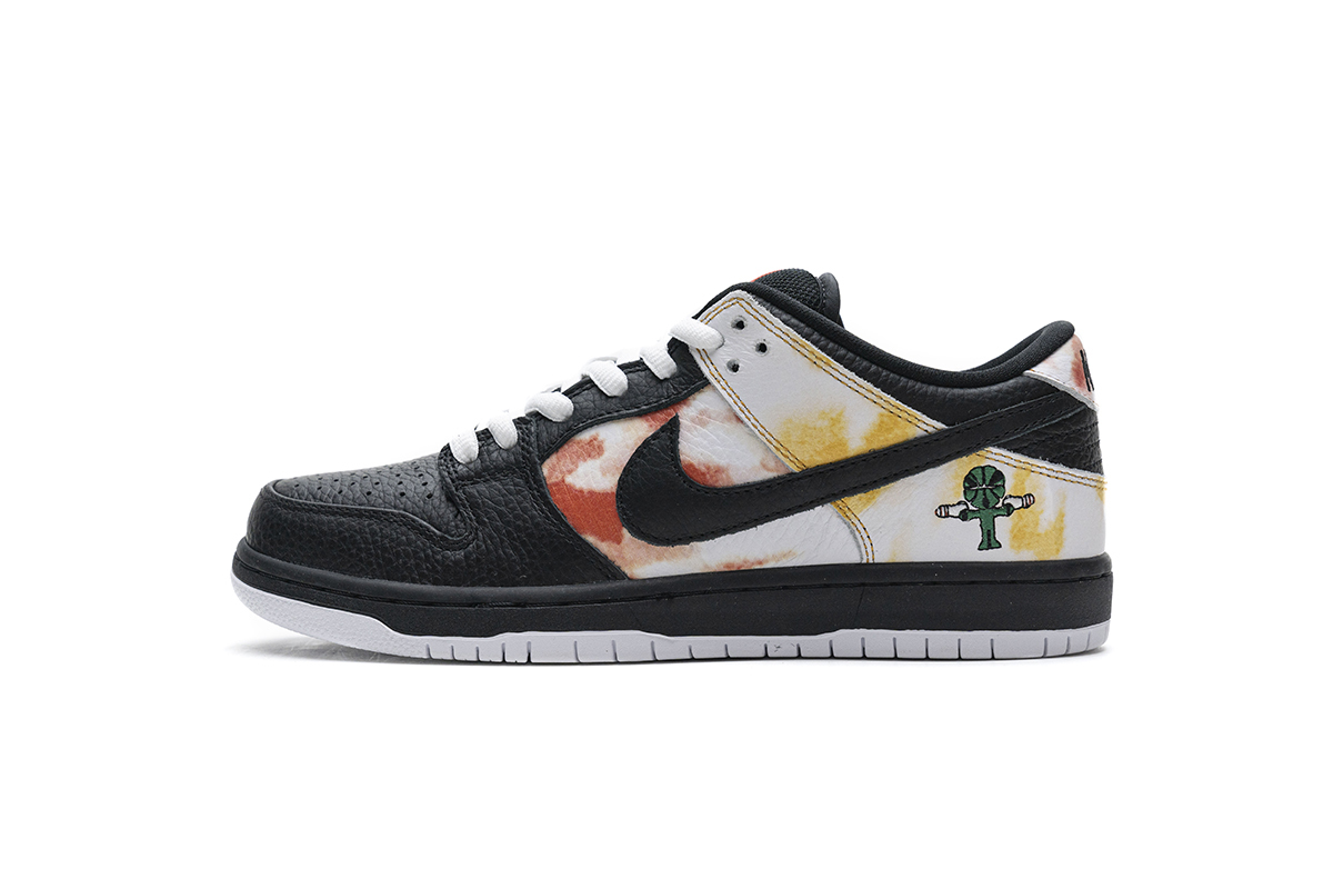 LJR Batch Nike SB Dunk Low Raygun Tie-Dye Black BQ6832-001