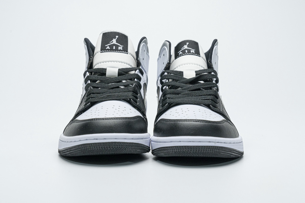 Air Jordan 1 Mid White Shadow 554724-073