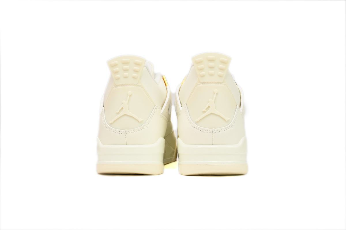 Air Jordan 4 Sail Metallic Gold AQ9129-170