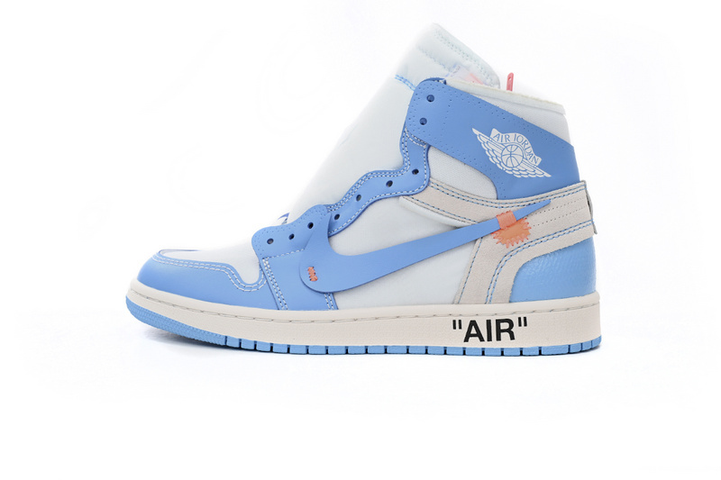 Air Jordan 1 Retro High Off-White University Blue AQ0818-148