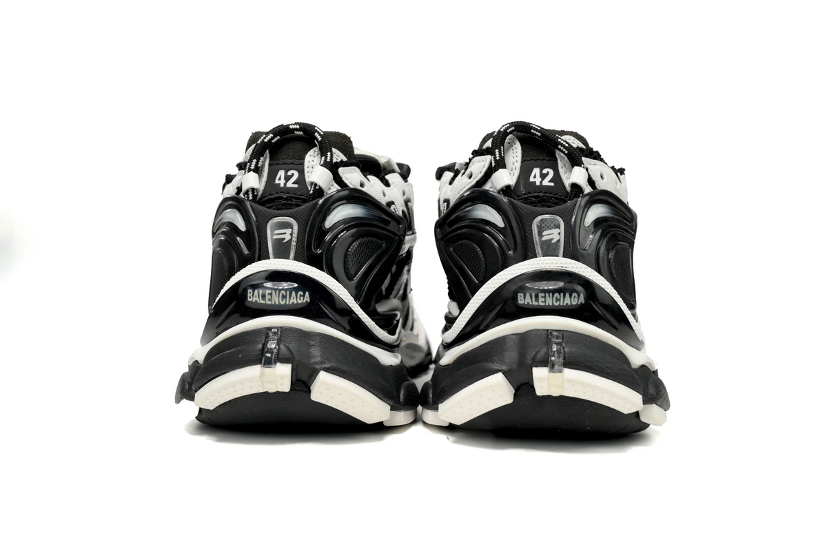Balenciaga Runner Black White