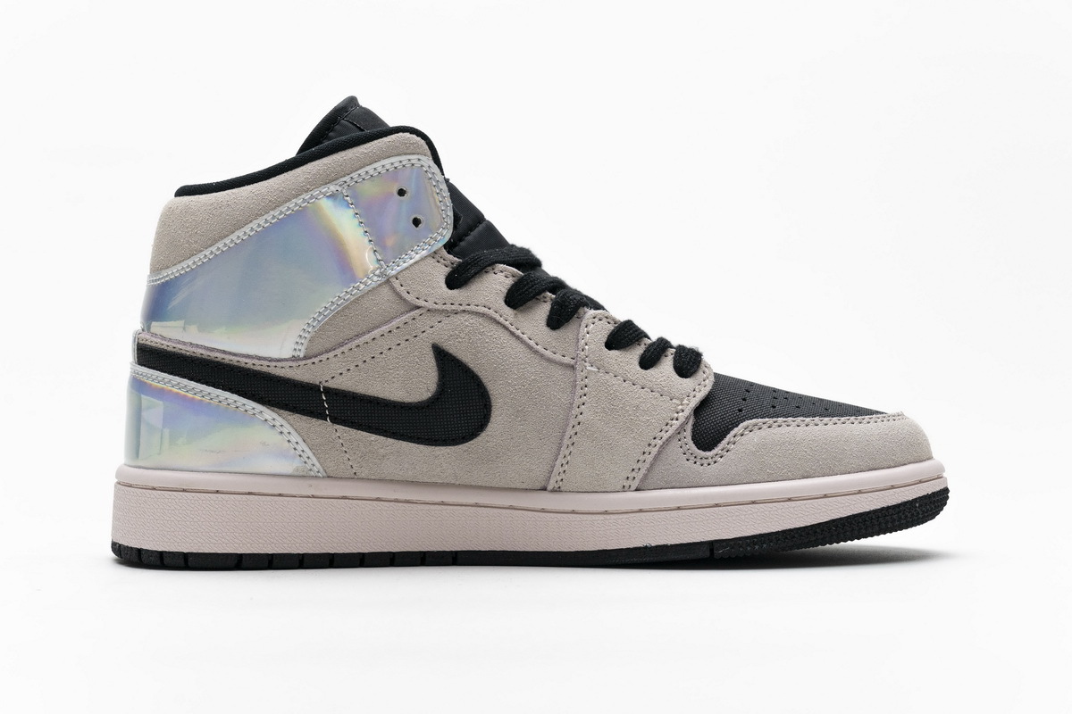 Air Jordan 1 Mid Dirty Powder Iridescent (W) BQ6472-602