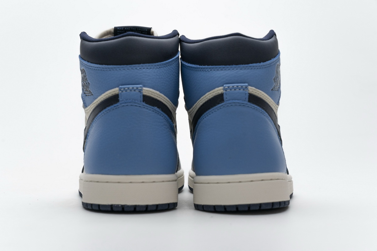 LJR Batch Air Jordan 1 Retro High Obsidian UNC 555088-140