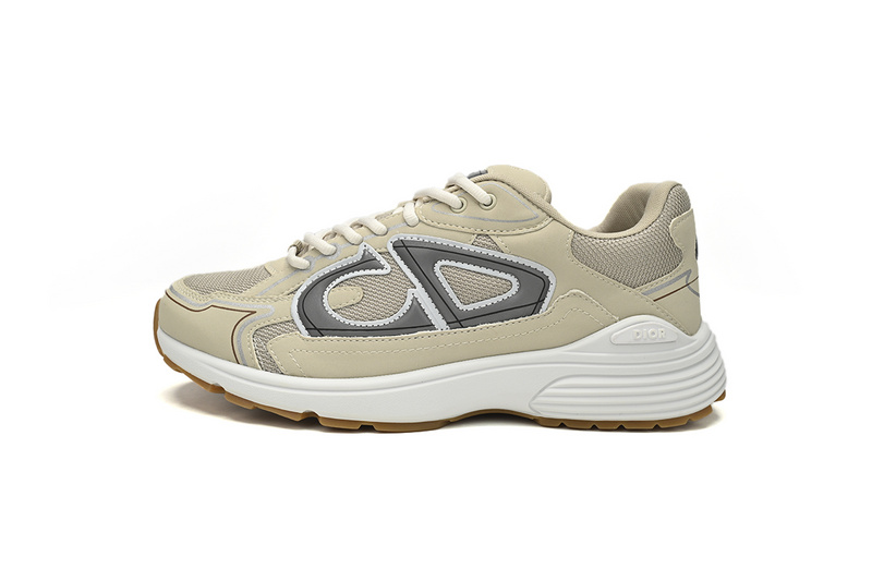 Dior Light Grey 'B30' Sneakers Cream 3SN279ZND-H161