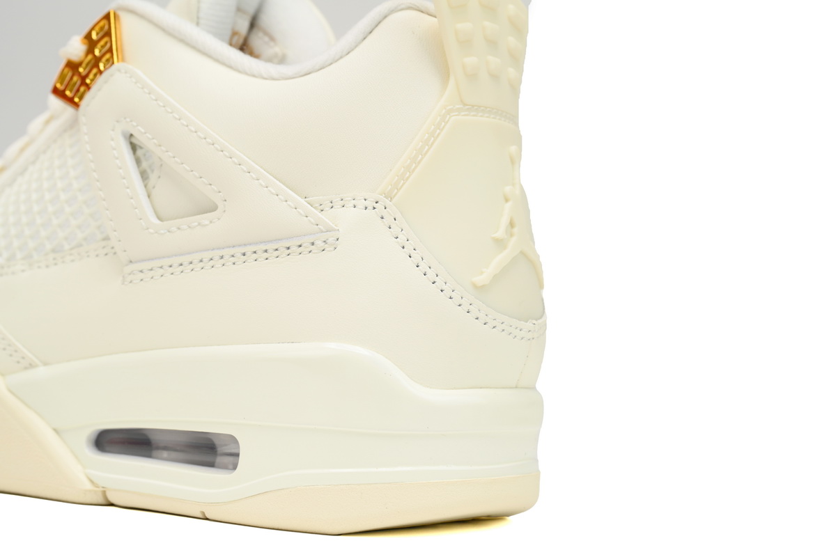 Air Jordan 4 Sail Metallic Gold AQ9129-170