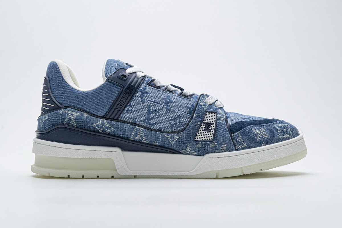 LOUIS VUITTON 20ss Trainer Blue Denim