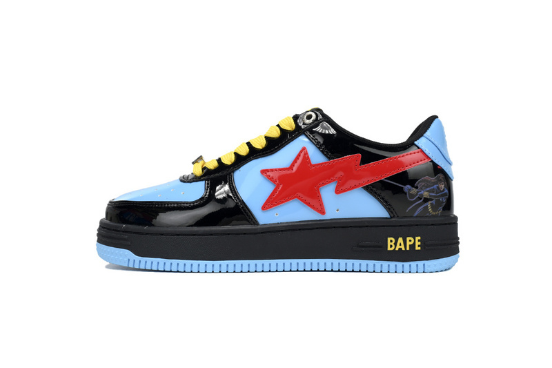 A Bathing Ape Bape Sta Low Black Widow 1I73-291-907