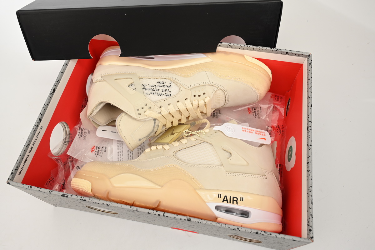 Air Jordan 4 Retro Off-White Sail CV9388-100