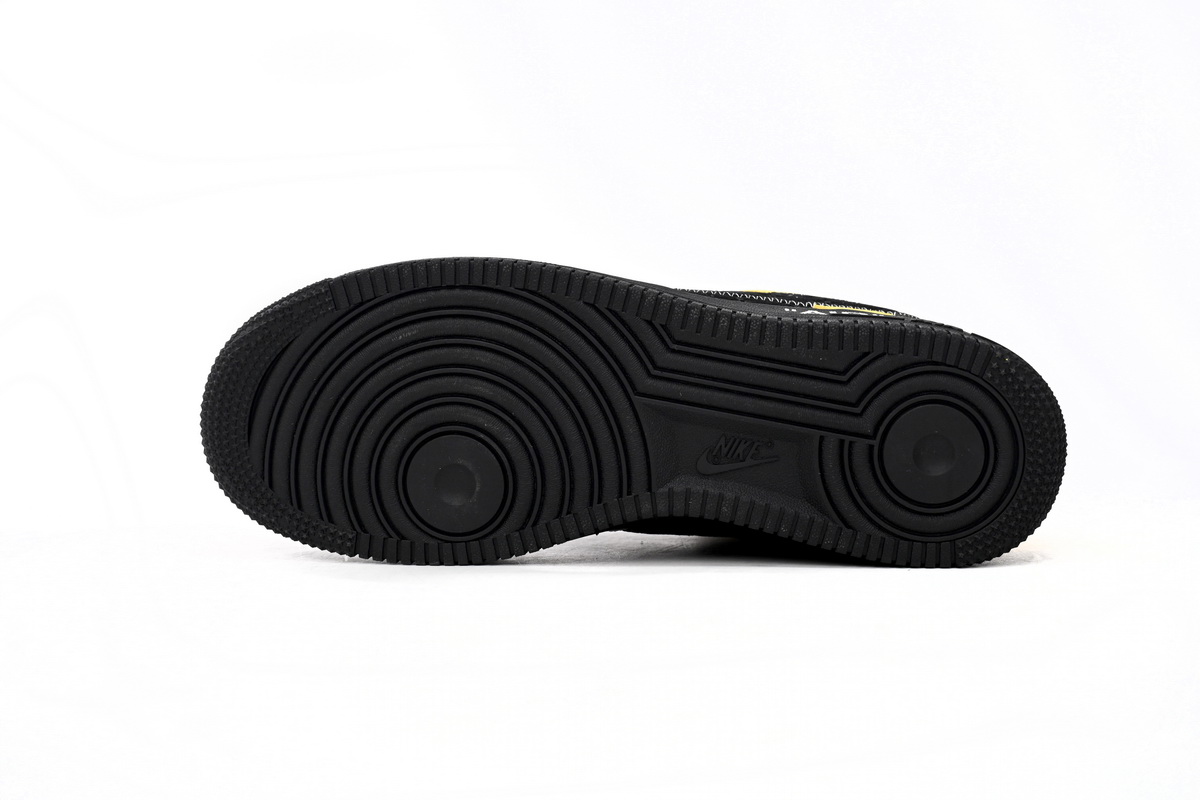 LOUIS VUITTON x Nike Air Force 1 Silver Yellow 1A9VCH