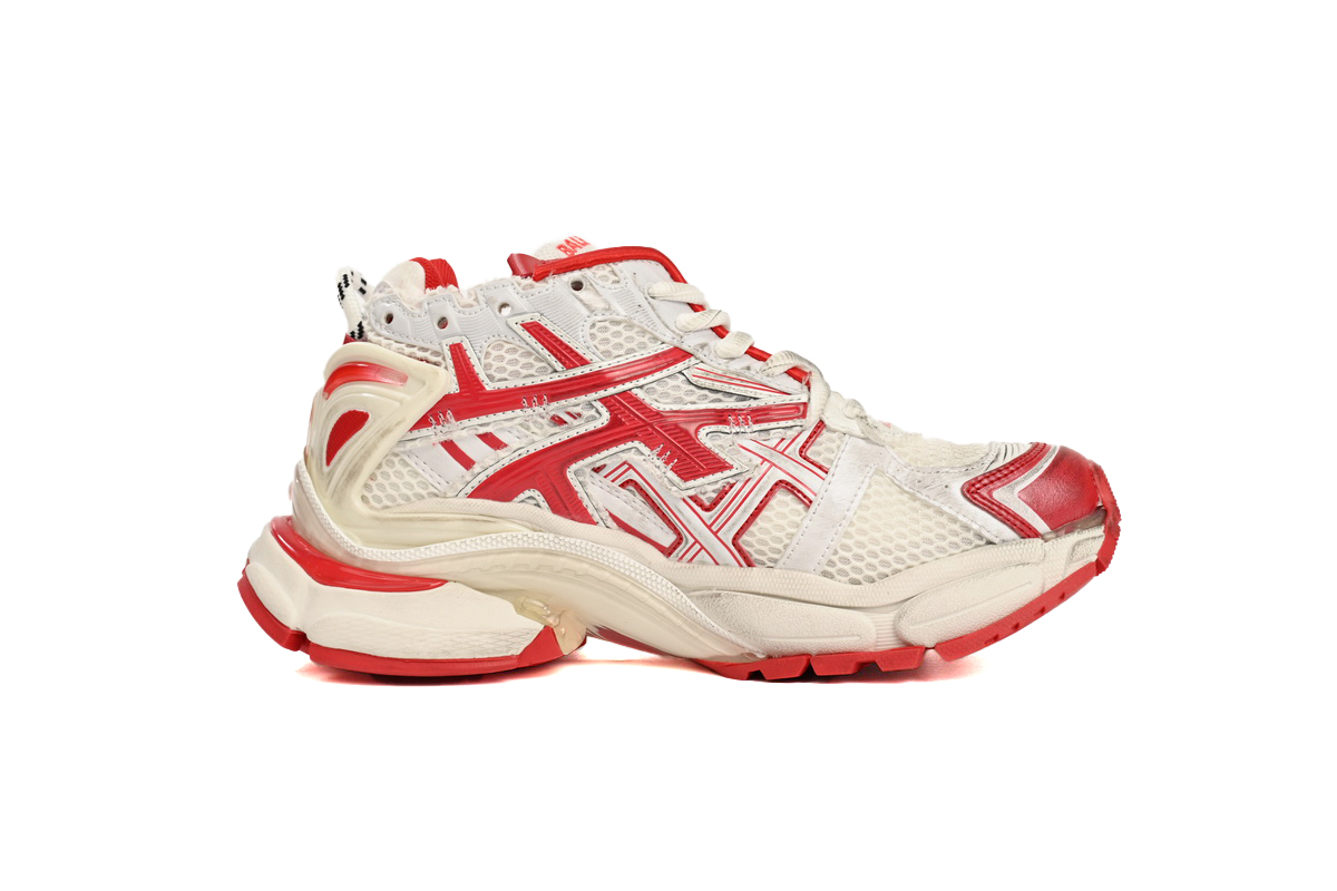 Balenciaga Runner White Red 677402 W3RB2 9060