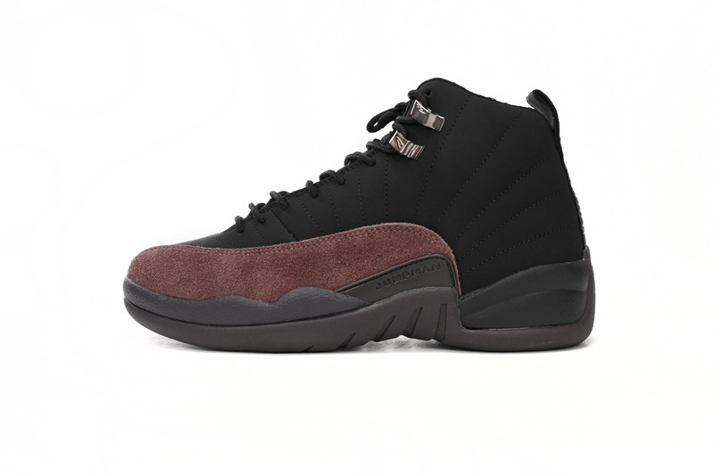 LJR Batch A Ma Maniére x Air Jordan 12 Black Wine Red DV6989-001