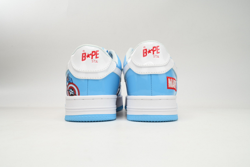A Bathing Ape Bape Sta Low Captain America 1I73-291-903