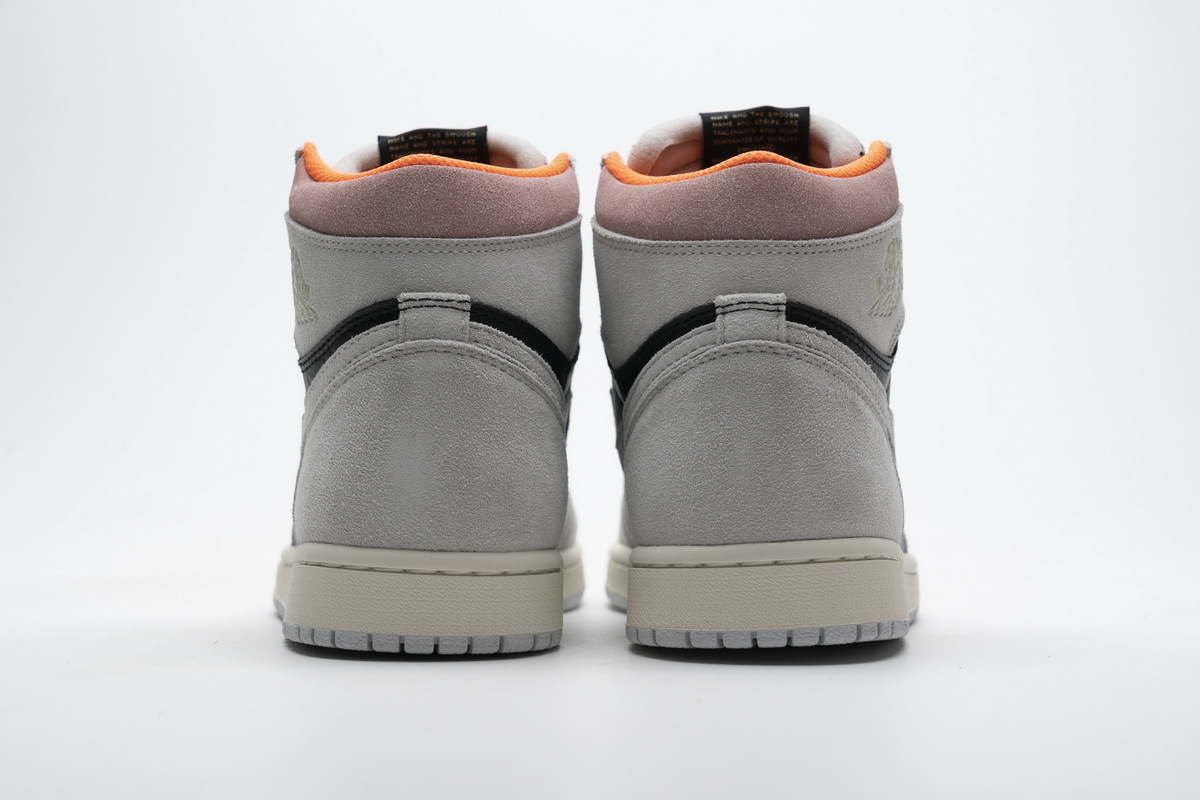 LJR Batch Air Jordan 1 Retro High Neutral Grey Hyper Crimson 555088-018