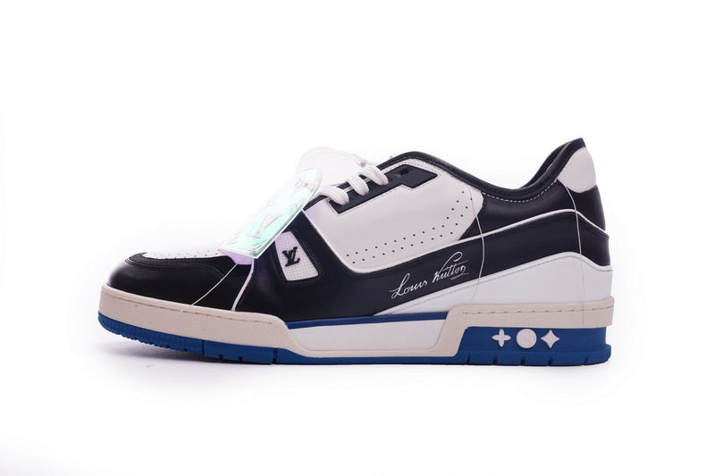 LOUIS VUITTON Trainer Black Blue GO1220