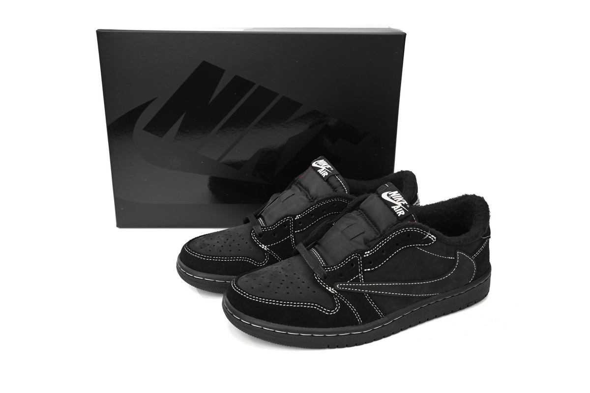 Air Jordan 1 Retro Low OG SP Travis Scott Black Phantom DM7866-001