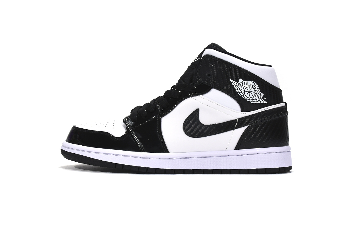 Batch Air Jordan 1 Mid SE ASW Black and White DD1649-001