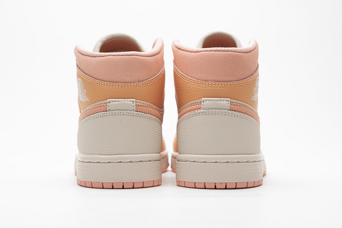 Air Jordan 1 Mid Apricot Orange (W) DH4270-800