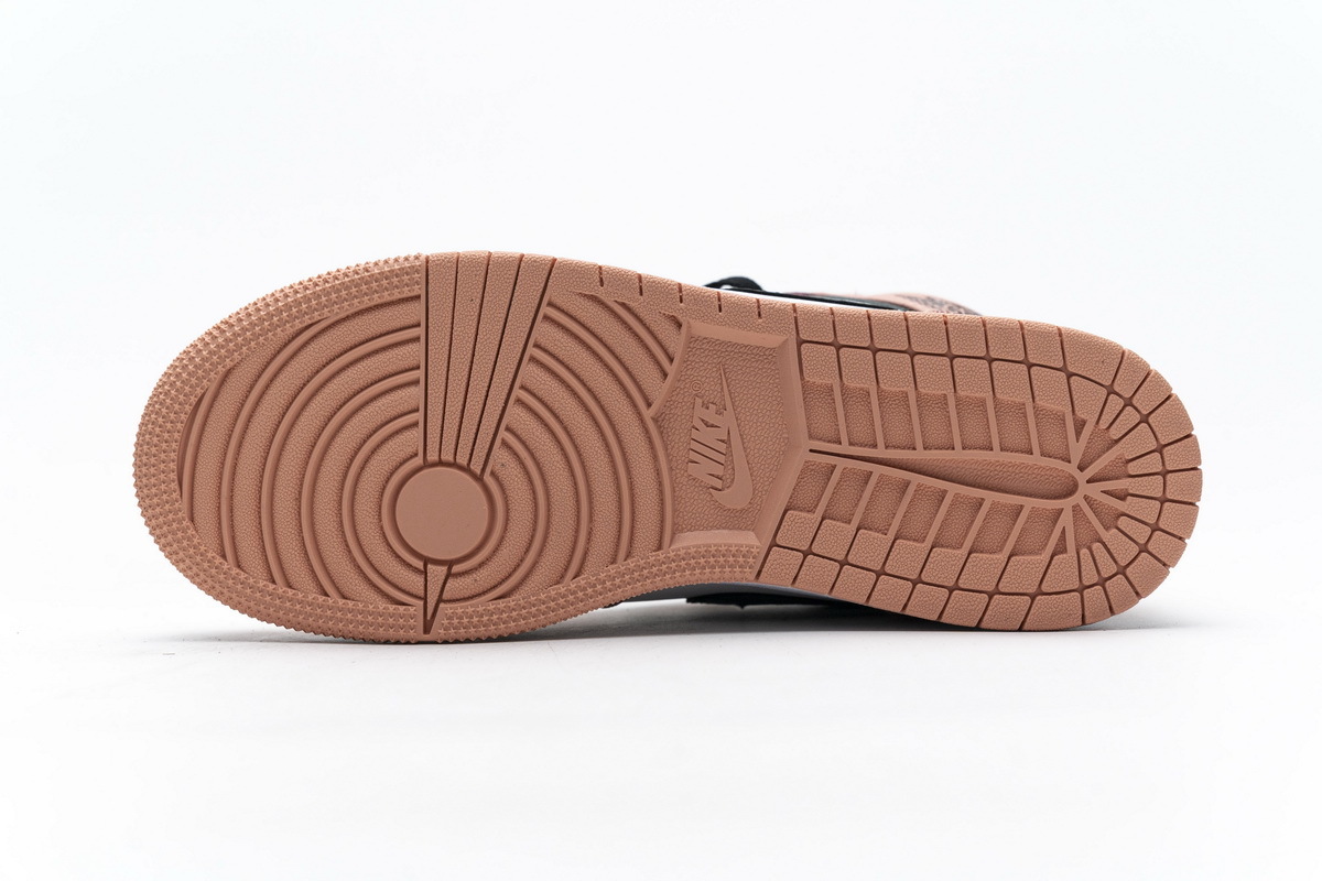 Air Jordan 1 Mid Pink Quartz (GS) 555112-603