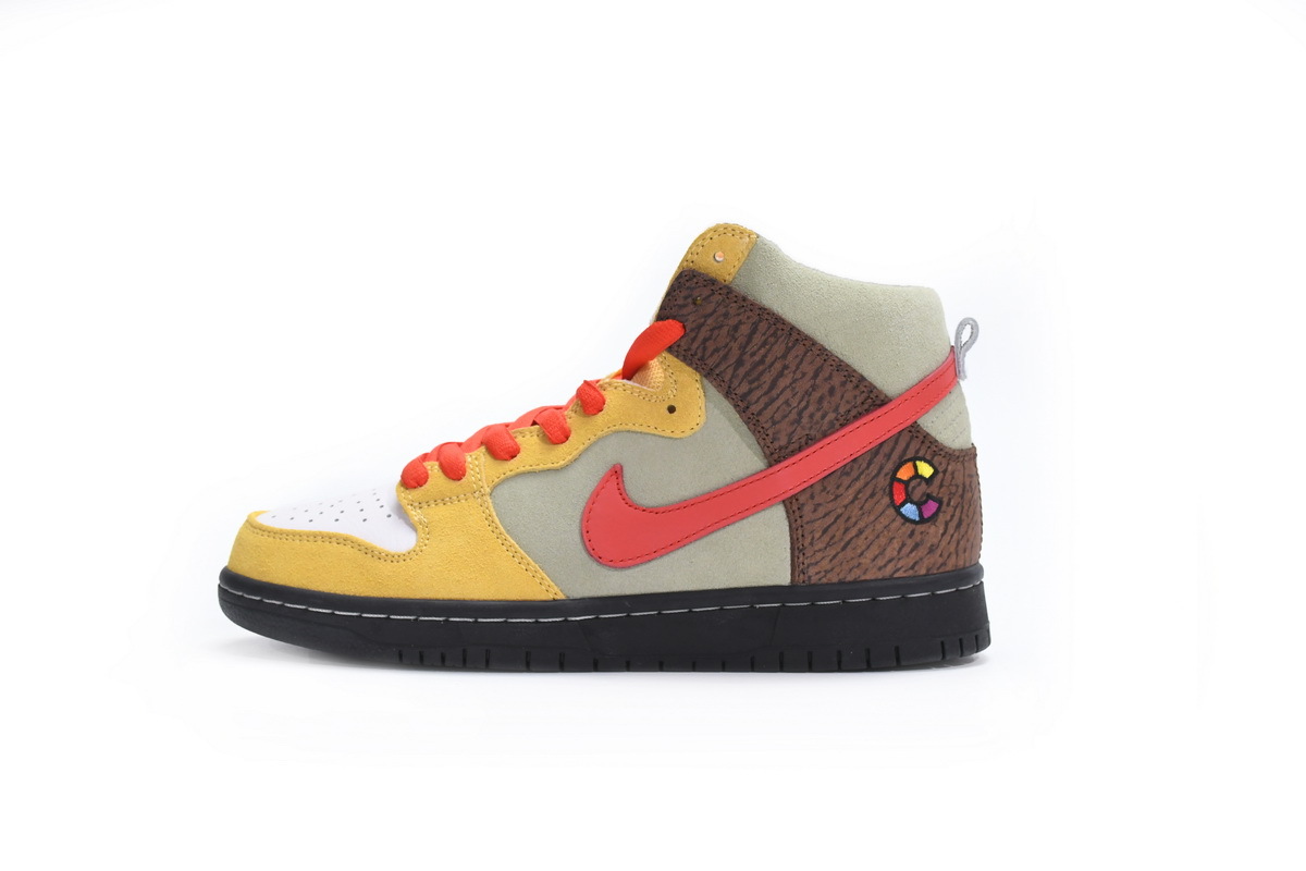 Color Skates x Nike SB Dunk High Kebab and Destroy CZ2205-700