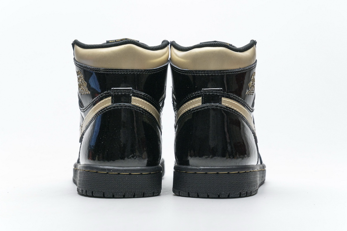 LJR Batch Air Jordan 1 Retro High Black Metallic Gold (2020) 555088-032
