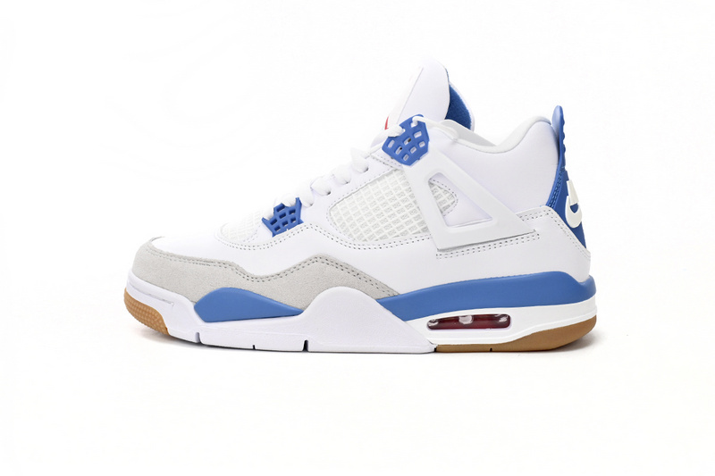 Nike SB x Air Jordan 4 White Blue DR5415-104
