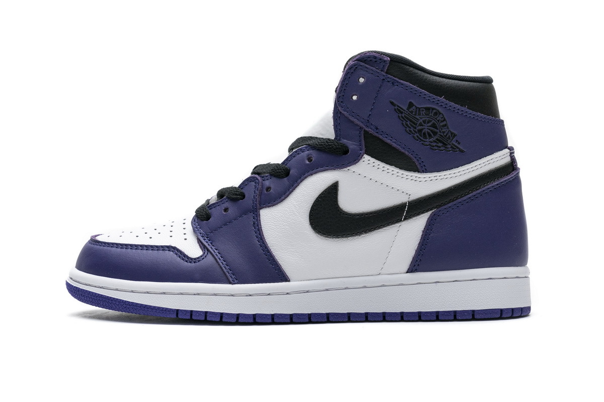 LJR Batch Air Jordan 1 Retro High Court Purple White 555088-500