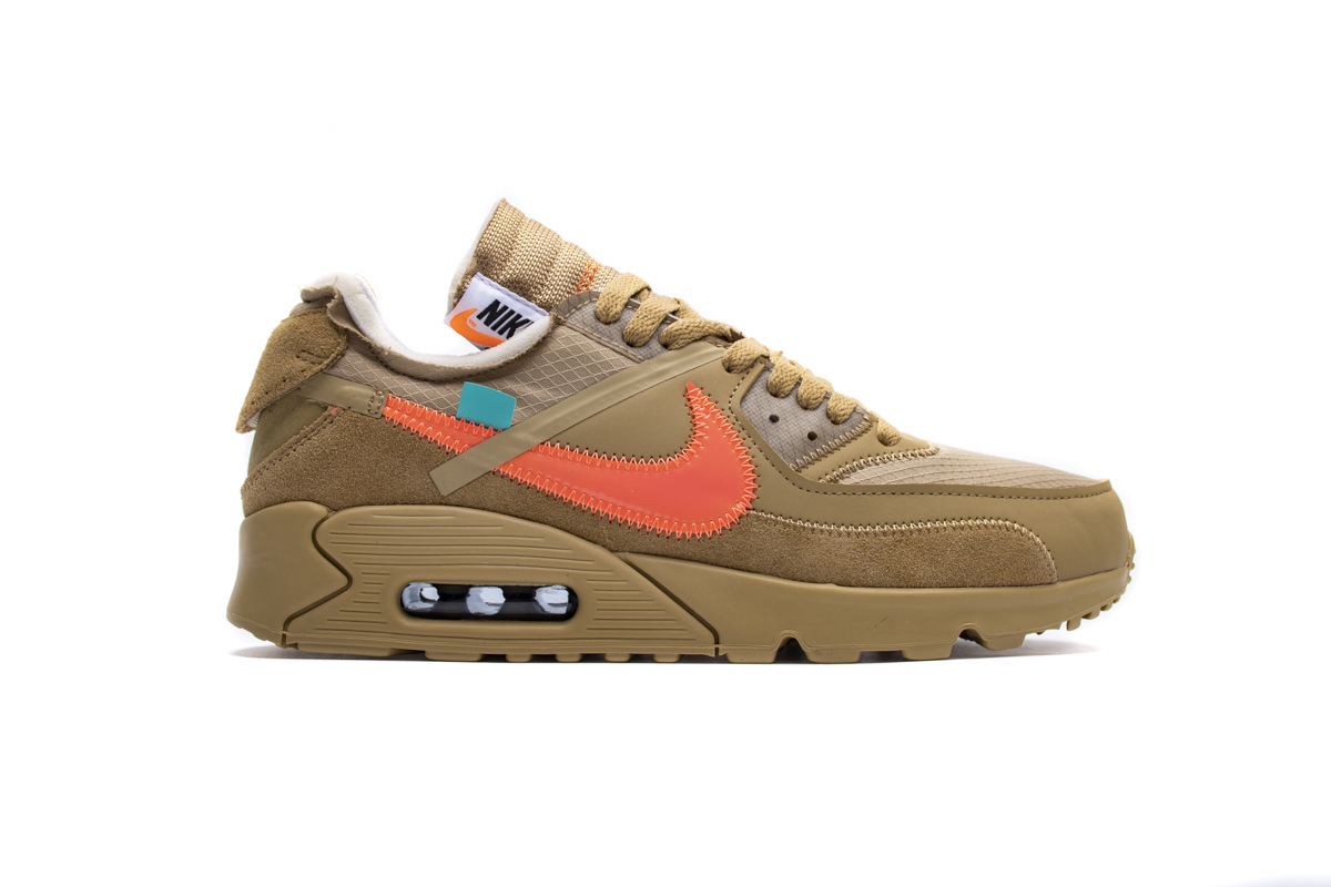 Nike Air Max 90 OFF-WHITE Desert Ore AA7293-200
