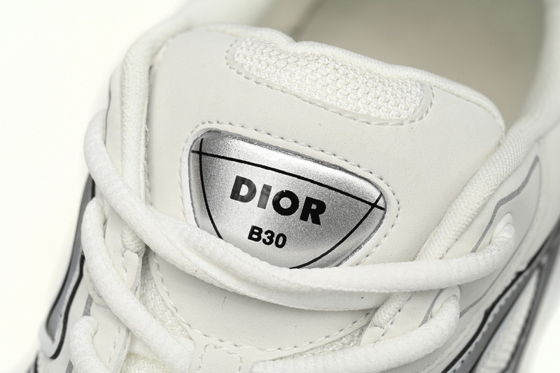 Dior Light Grey 'B30' Sneakers White 3SN279ZND-H000