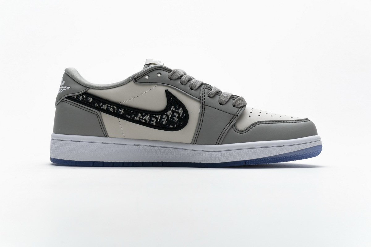 Dior x Air Jordan 1 Low Wolf Grey CN8608-002