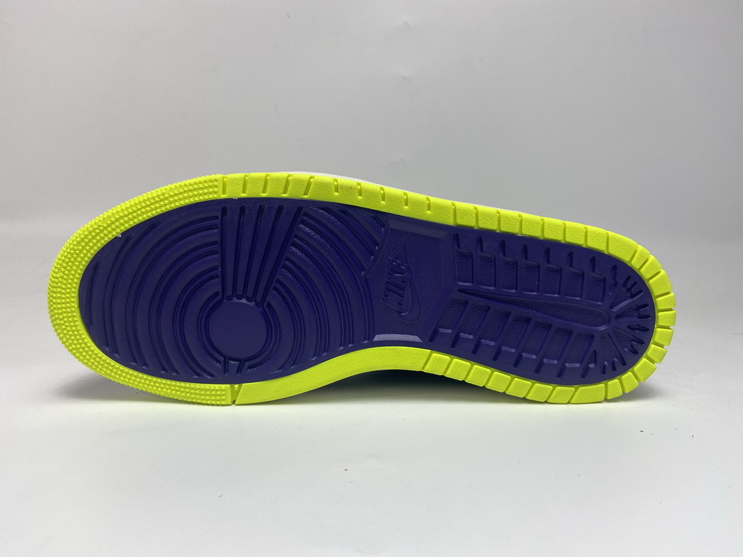 LJR Batch Air Jordan 1 High Zoom Air CMFT Black Court Purple Lemon Venom (W) CT0979-001