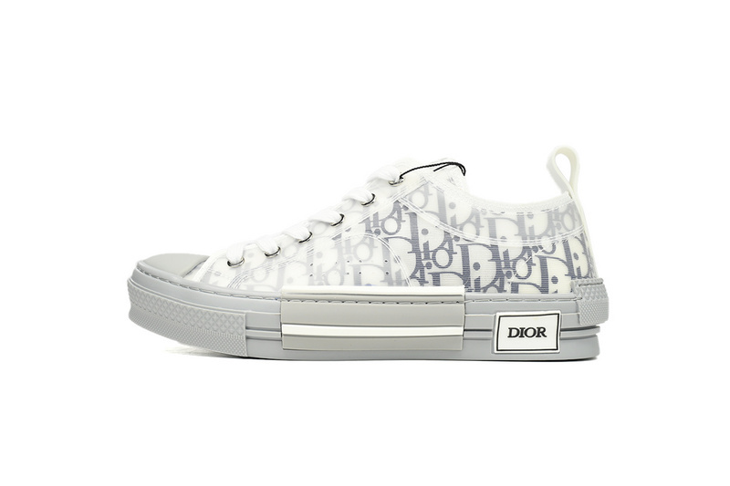 Dior B23 HT Oblique Low Cut Blue Gray
