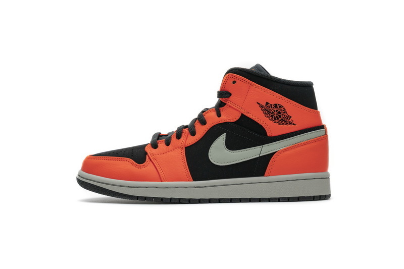 Air Jordan 1 Mid Black Cone 554724-062