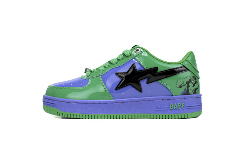A Bathing Ape Bape Sta Low The Hulk 1I73-291-904