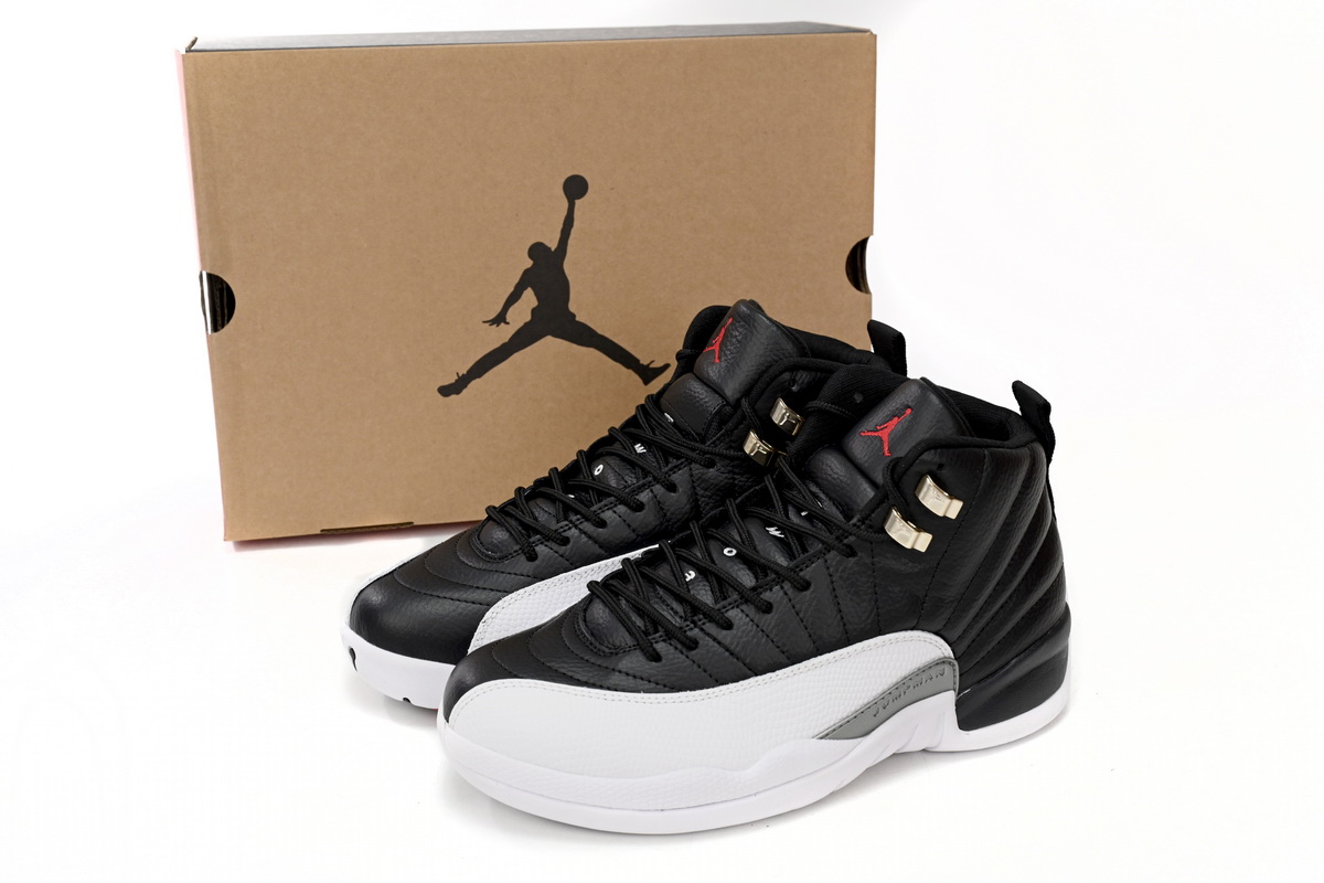 Air Jordan 12 Black And Playoffs CT8013-006