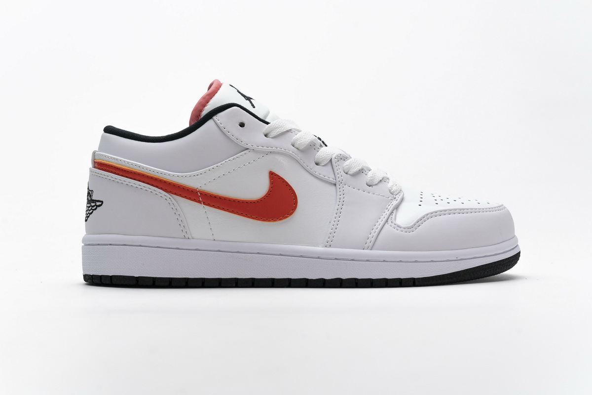 Air Jordan 1 Low White Multi-Color CW7009-100