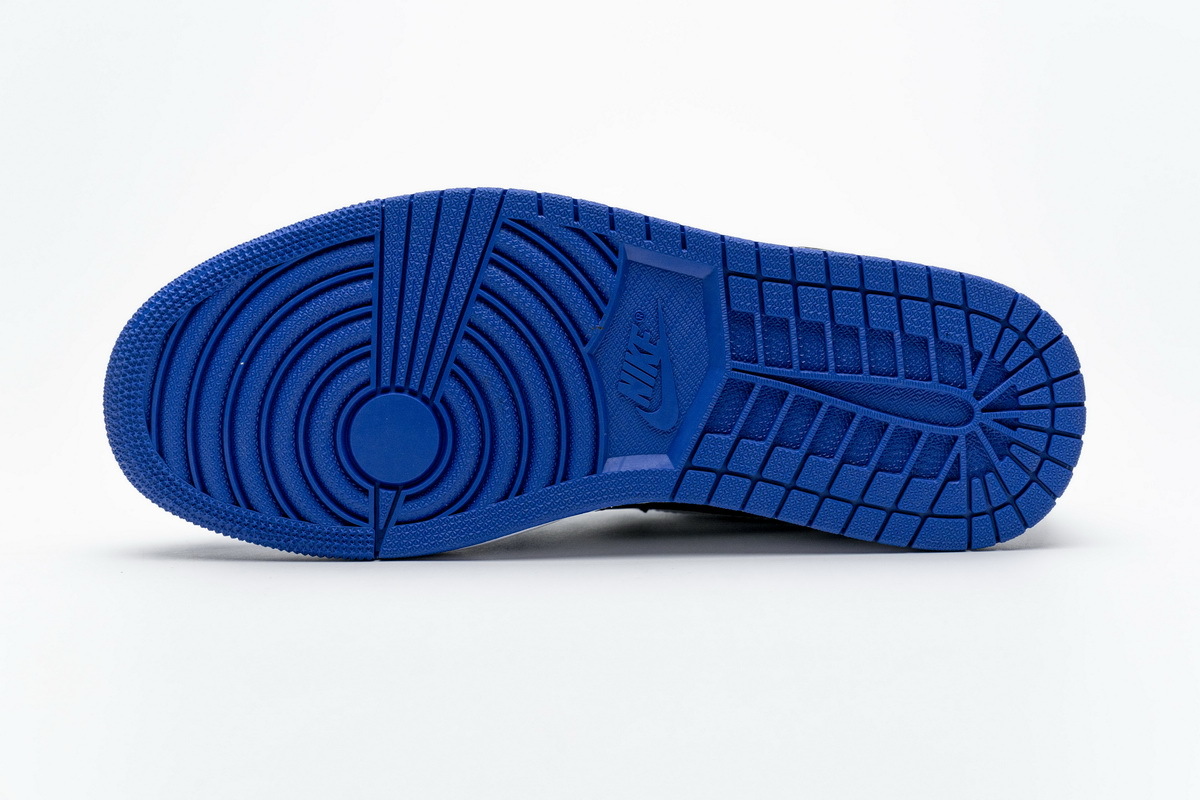 Air Jordan 1 Low Hyper Royal Orange Peel 553558-401